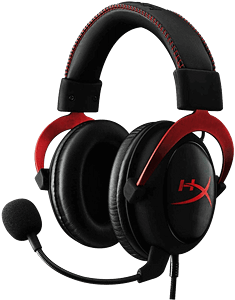 HyperX Cloud II Wired Gaming Headset - Black & Red