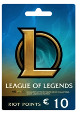 League of Legends (LoL) Gift Card - 10 EUR - Europe West (31237)