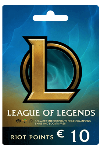 League of Legends (LoL) Gift Card - 10 EUR - Europe