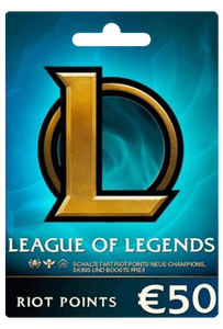 League of Legends (LoL) Gift Card - 50 EUR - Europe -  for sale in Emirates from Games2all