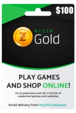 Razer Gold 100$ Global Gift Card