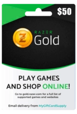 Razer Gold 50$ USA Gift Card