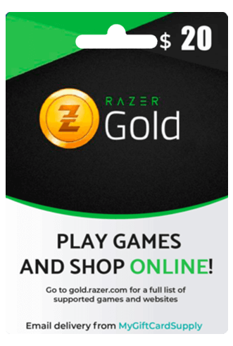 Razer Gold 20$ USA Gift Card