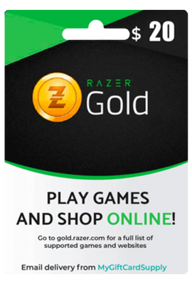 Razer Gold 20$ Global Gift Card