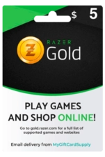 Razer Gold 5$ USA Gift Card