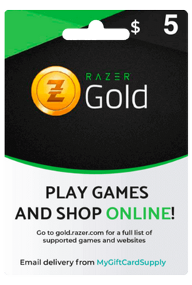 Razer Gold 5$ USA Gift Card