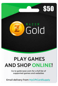 Razer Gold 50$ Global Gift Card