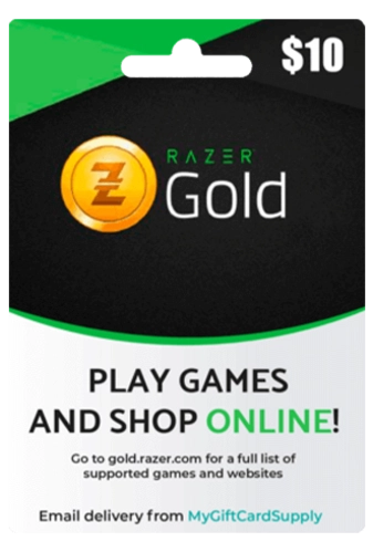 Razer Gold 10$ Global Gift Card