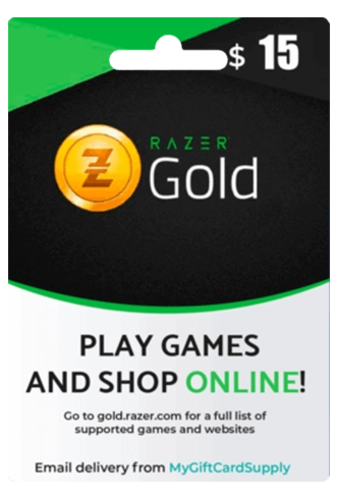 RAZER GOLD 15$ USA GIFT CARD