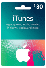 Apple iTunes Gift Card US 30$