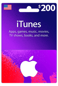 Apple iTunes Gift Card USA $200 -  for sale in Emirates from Games2all