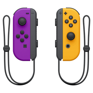 Nintendo Switch  Joy-Con Neon Purple - Neon Orange 