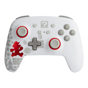 Running Mario Wireless Controller For Nintendo Switch – White