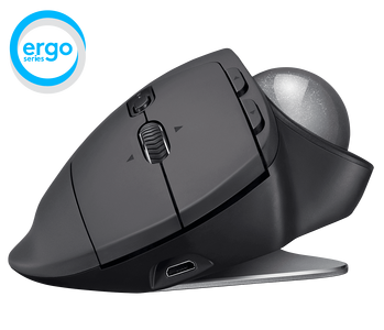 MX ERGO Advanced Wireless Trackball - Mouse
