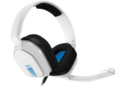 Astro A10 Gaming Wired Gaming Headphone for PS4 - White