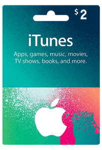 Apple iTunes Card 2$ USA  -  for sale in Emirates from Games2all
