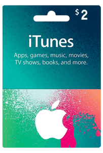 Apple iTunes Card 2$ USA 