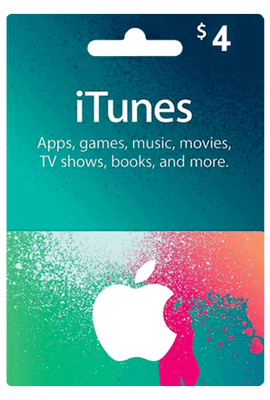 Apple iTunes Card 4$ USA