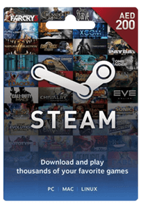 ستيم جيفت كارد 200 اماراتي