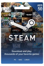 Steam Wallet Gift Card UAE 50 AED