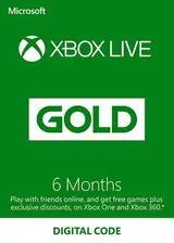 Xbox Game Pass Core 6 Months US Digital Code
