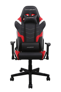 كرسي ألعاب DXRacer P Series - أسود وأحمر