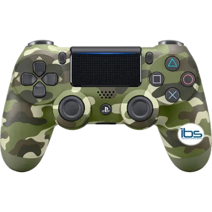 DUALSHOCK 4 PS4 Controller - Green Camouflage - IBS Warranty 