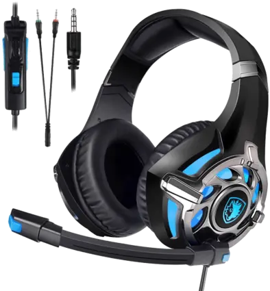 Sades SA822 Wired Gaming Headphone - Black