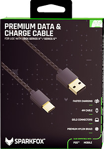 Sparkfox Charging Cable For Xbox X|S And PS5 (4m)