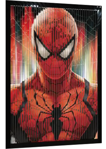 Spider Man 3D Marvel Poster 