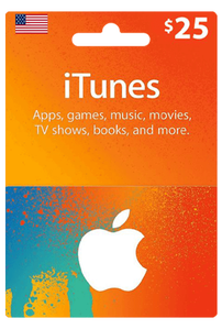Apple iTunes Gift Card US 25$ -  for sale in Emirates from Games2all