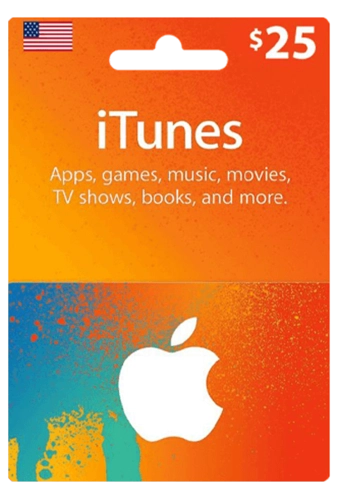 Apple iTunes Gift Card US 25$