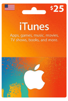 Apple iTunes Gift Card US 25$