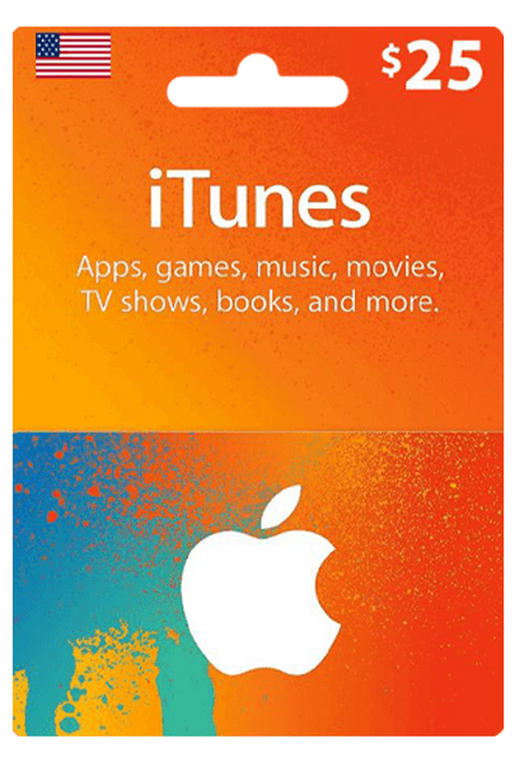 Apple iTunes Gift Card US 25$  for sale in Emirates from Games2all