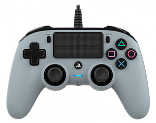 Nacon Wired Compact PS4 Controller - Gray