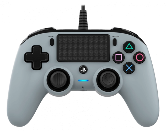 Nacon Wired Compact PS4 Controller - Gray