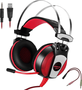Kotion Each GS500 Wired Gaming Headphone - Red