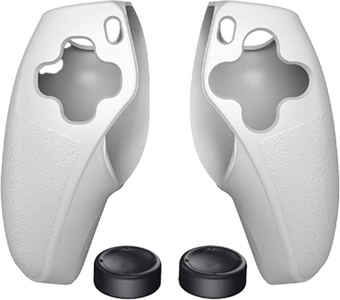 Silicone Split Case for PS5 Controllers - White