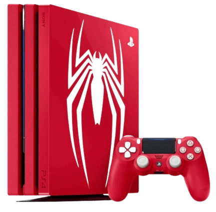 PlayStation 4 Console Pro 1TB - Spider Man limited Edition - Used