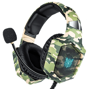 Onikuma K8 Gaming Headphone - Camouflage Green