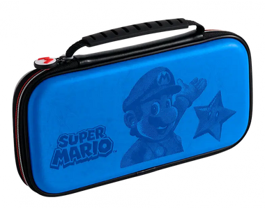 BigBen Nintendo Switch Official Mario Travel Case - Blue 