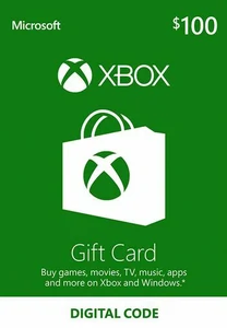 بطاقة هدايا 100 دولار اكس بوكس لايف - أمريكا -  للبيع في الإمارات من خلال Games2all