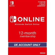 Nintendo E-shop Online Membership 12 Months UK (35675)