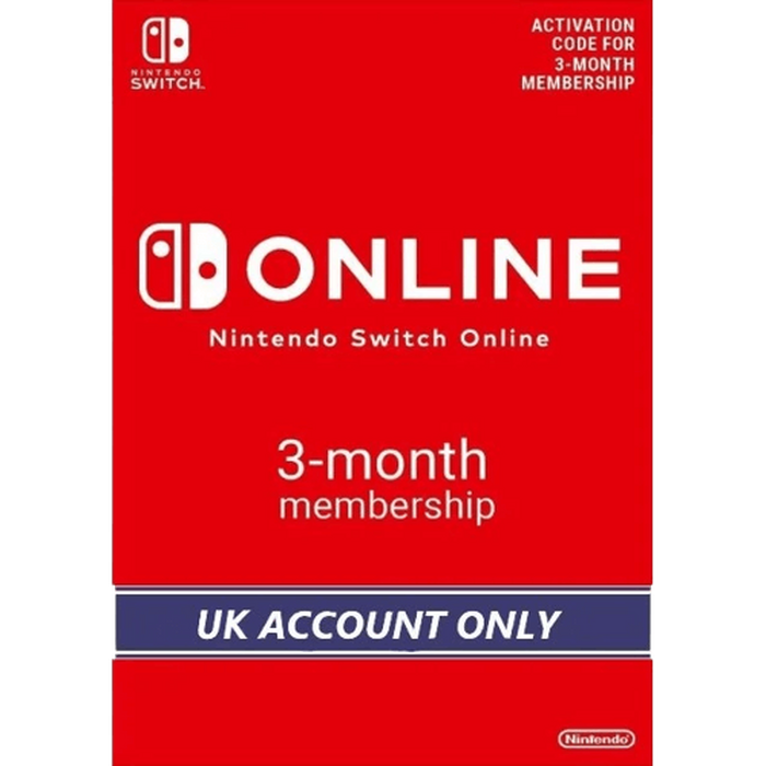 Nintendo E-shop Online Membership 3 Months UK  for sale in Emirates from Games2all