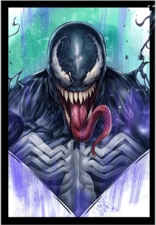 Venom - 3D Anime Poster