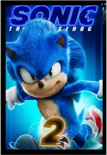 Sonic (3V) 3D Anime Poster (36142)