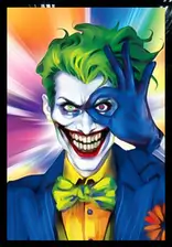 The Joker 3D DC Poster 