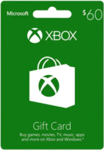 Xbox Live $60 Gift Card - US Digital Code