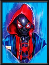 Spider man: Into the Spider Verse 3D Marvel Poster