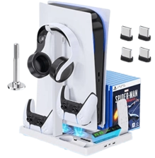OIVO Cooling Stand with Controller Charging Station for PS5 Console  for sale in Emirates from Games2all